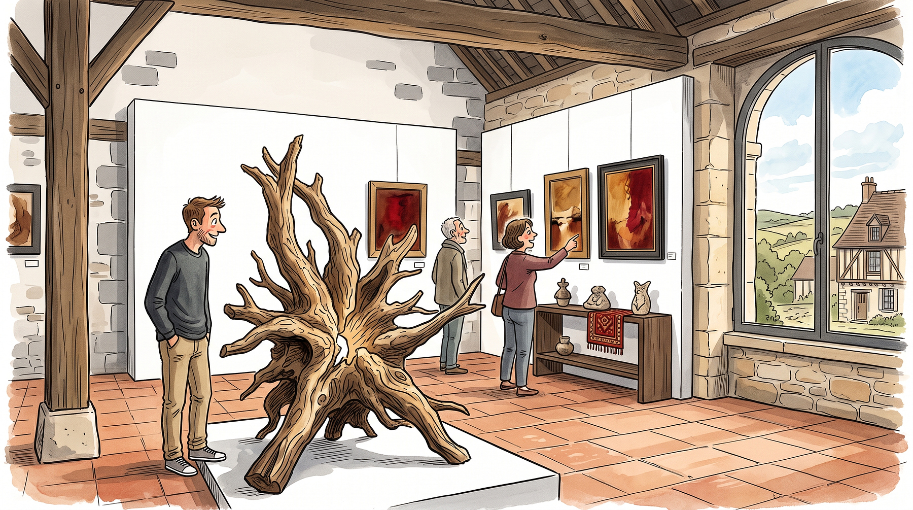 Exposition de Lucia Diris et Jeff Rivera