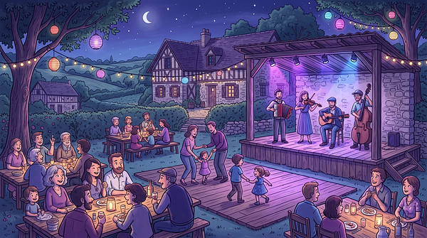 Soirée Guinguette et concert en plein air