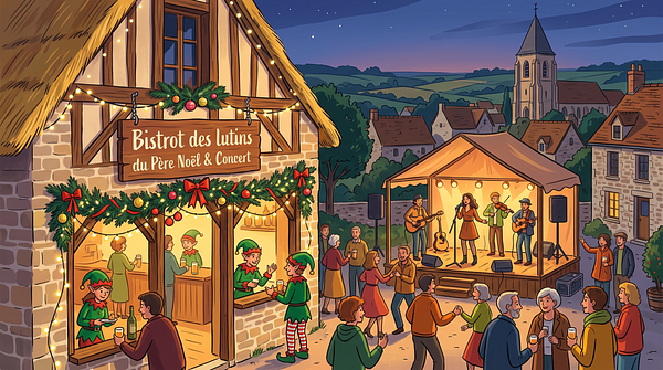 Bistrot des lutins du Père Noël & Concert