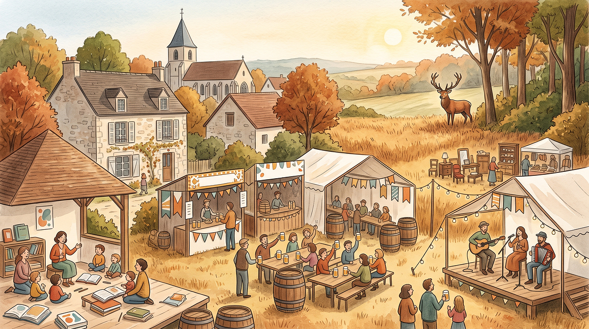 Fête de la bière, brame du cerf et un festival tout neuf