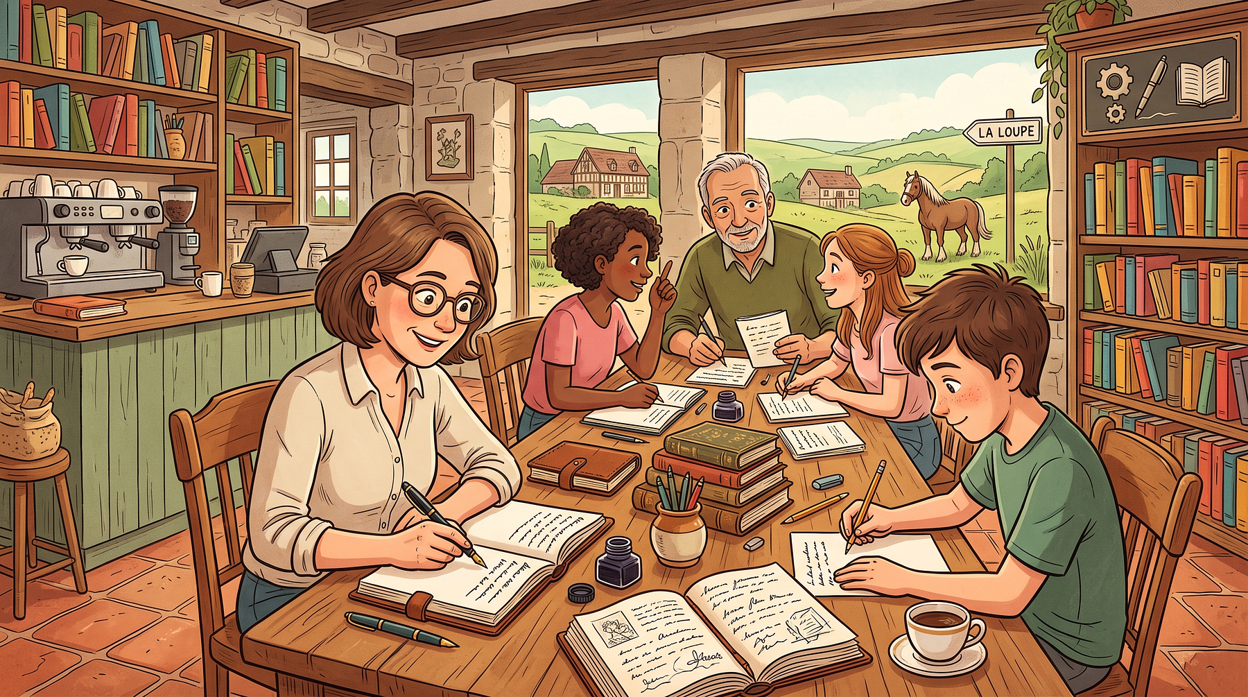 Atelier d'écriture pour adultes & ados