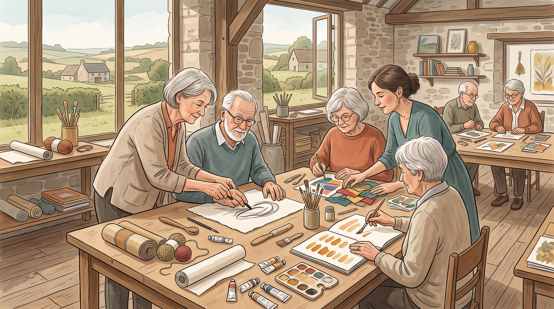 Jeux-dit café : Ateliers d'art-thérapie