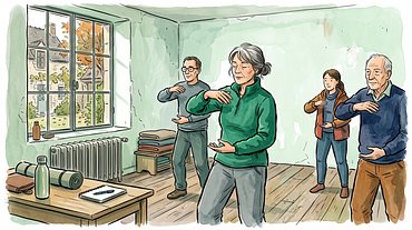 Cours de Qi Gong hebdomadaires à Bazoches-sur-Hoëne