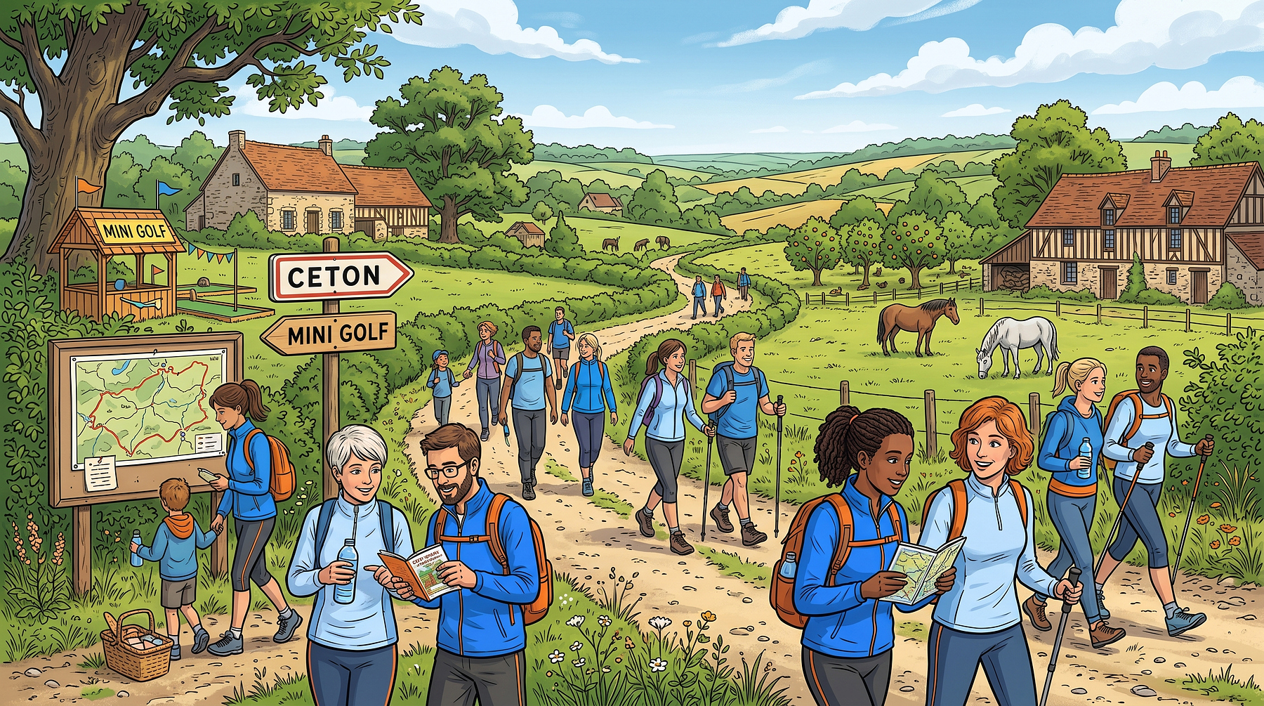 Rallye pédestre de Ceton