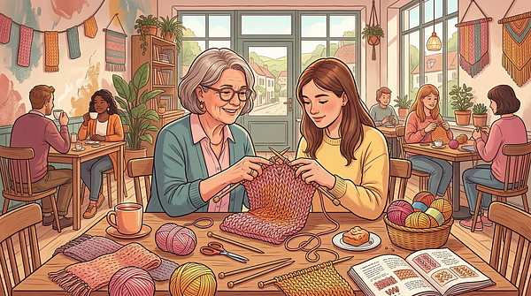 Atelier tricot et projets textiles