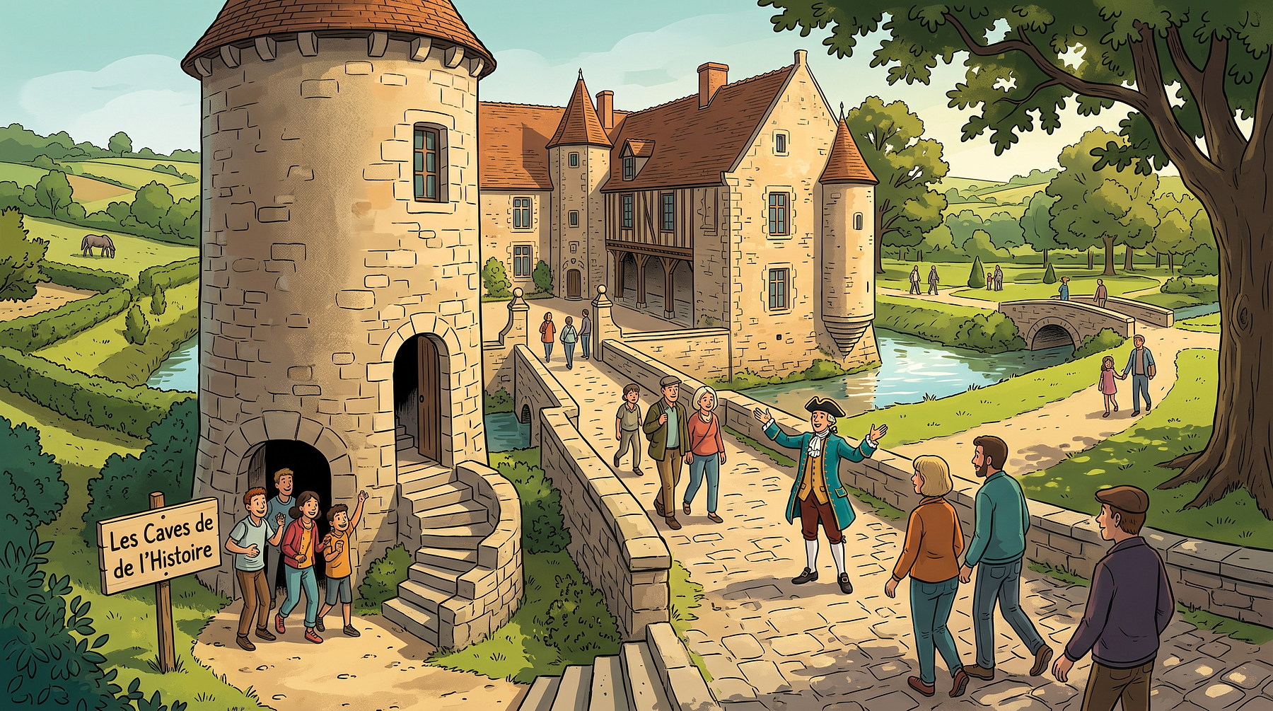 Visite théâtralisée du Château de La Loupe