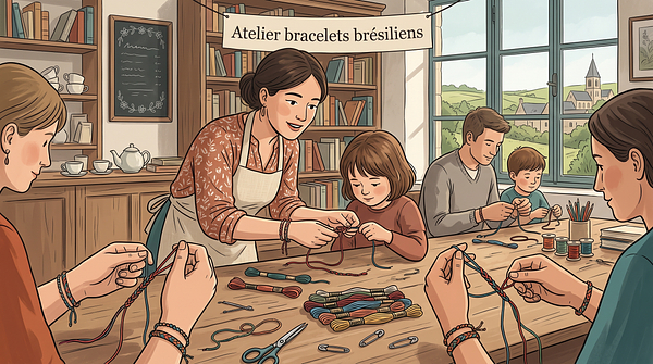 Atelier bracelets brésiliens