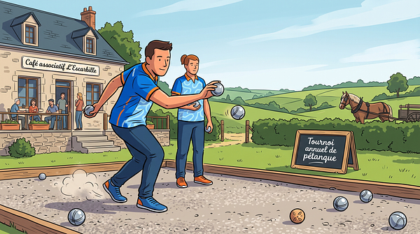 Tournoi annuel de pétanque
