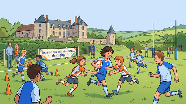 Reprise des entraînements de rugby