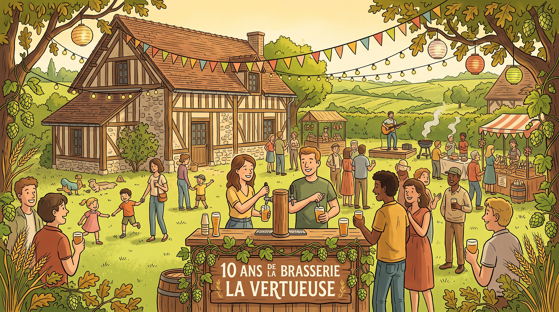 10 ans de la Brasserie La Vertueuse