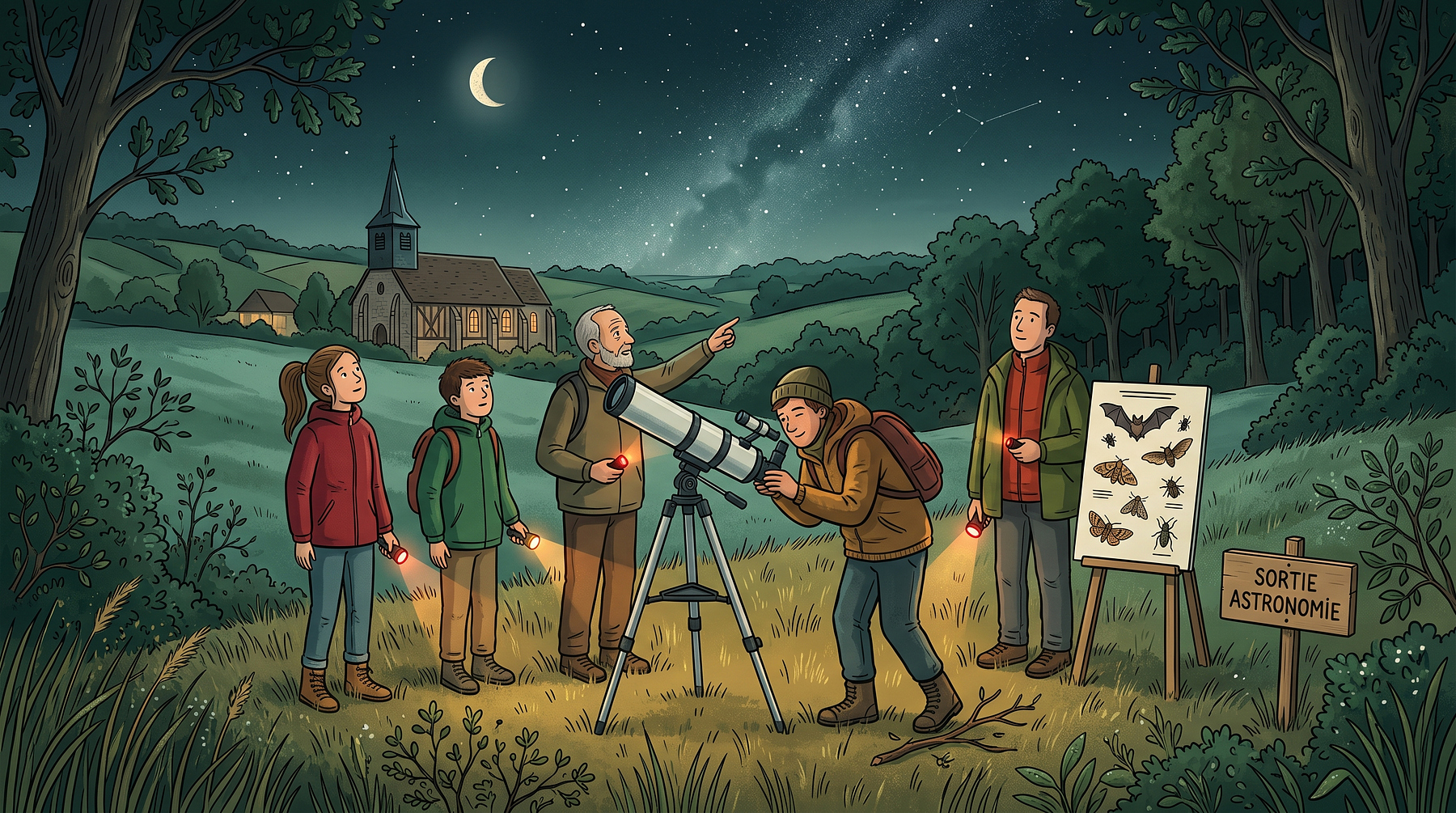 Sentinelles et sortie astronomie