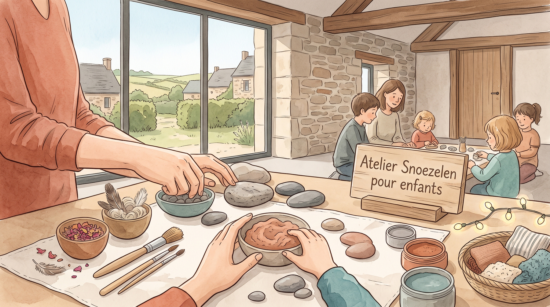 Atelier Snoezelen pour enfants