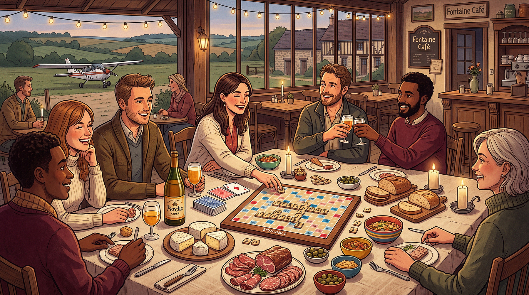 Soirée conviviale : Jeux et petite restauration