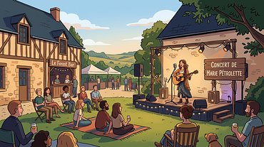 Concert de Marie Pétrolette