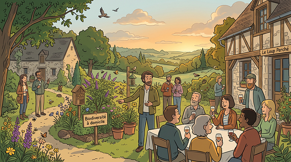 Apéro Enviro : Biodiversité à domicile, petits gestes, grand impact