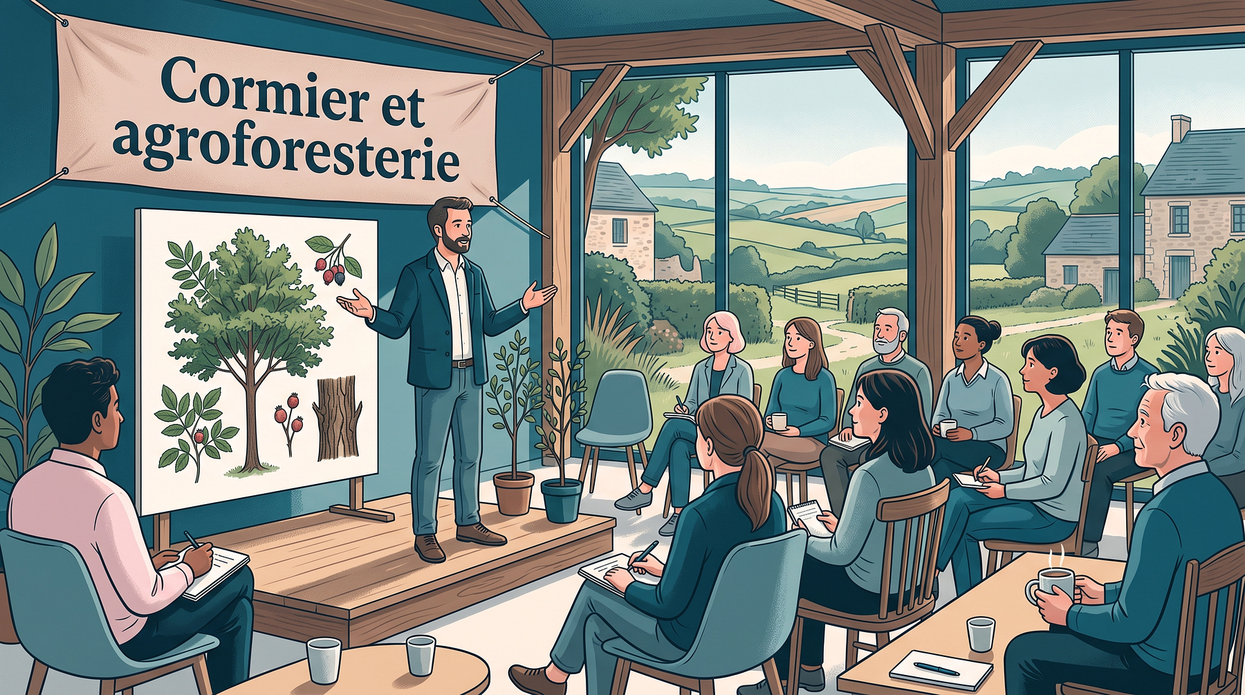 Cormier et agroforesterie