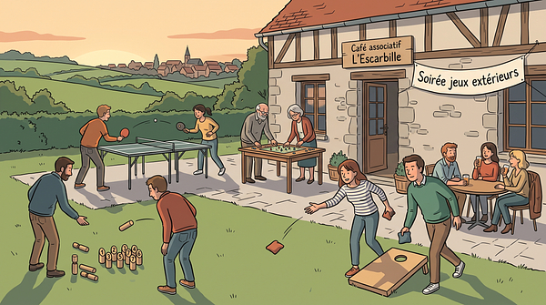 Soirée jeux extérieurs