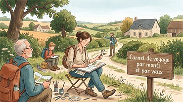 Carnet de voyage par monts et par vaux